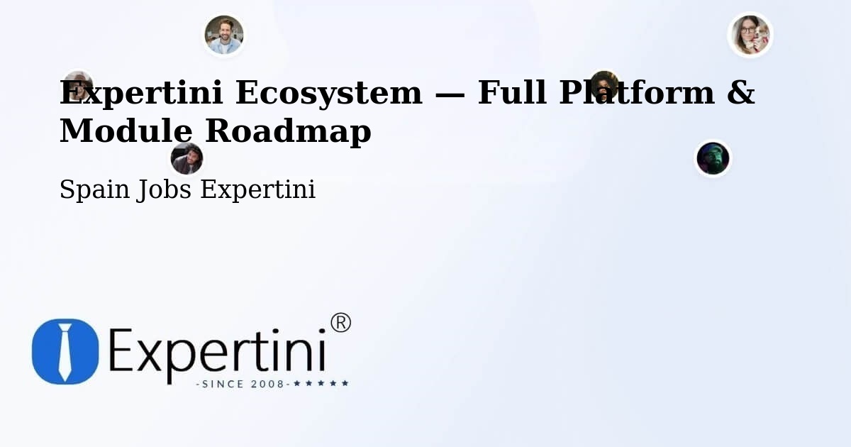Expertini Ecosystem — Full Platform & Module Roadmap – Jaén